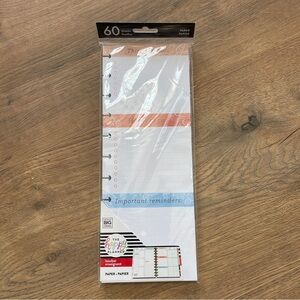 The Happy Planner Paper BIG Teacher themed reminder sheets- NEW